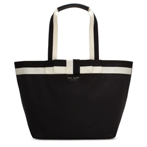 KateSpade Bag ケートスペード　トートマザーズバッグ 黒にしろのアクセント　アメリカ　限定　ベビーバッグ　輸入