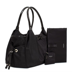 KateSpade Stevie baby Diaper Bag Black ケイトスペード　バッグ 　ベビーバッグ、マザーバッグ