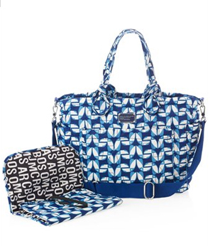 Marc Jacobs　マークジェイコブ　青　マザーズ バッグ