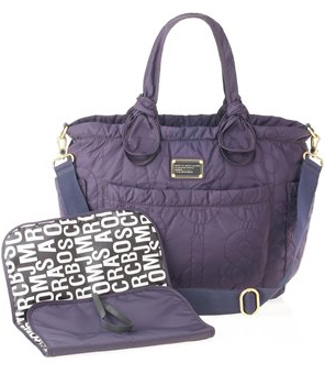 mark marcjocobs　マーク　ジェイコブ　紫　むらさき色　マザーバッグ　ベビーバック アメリカ限定